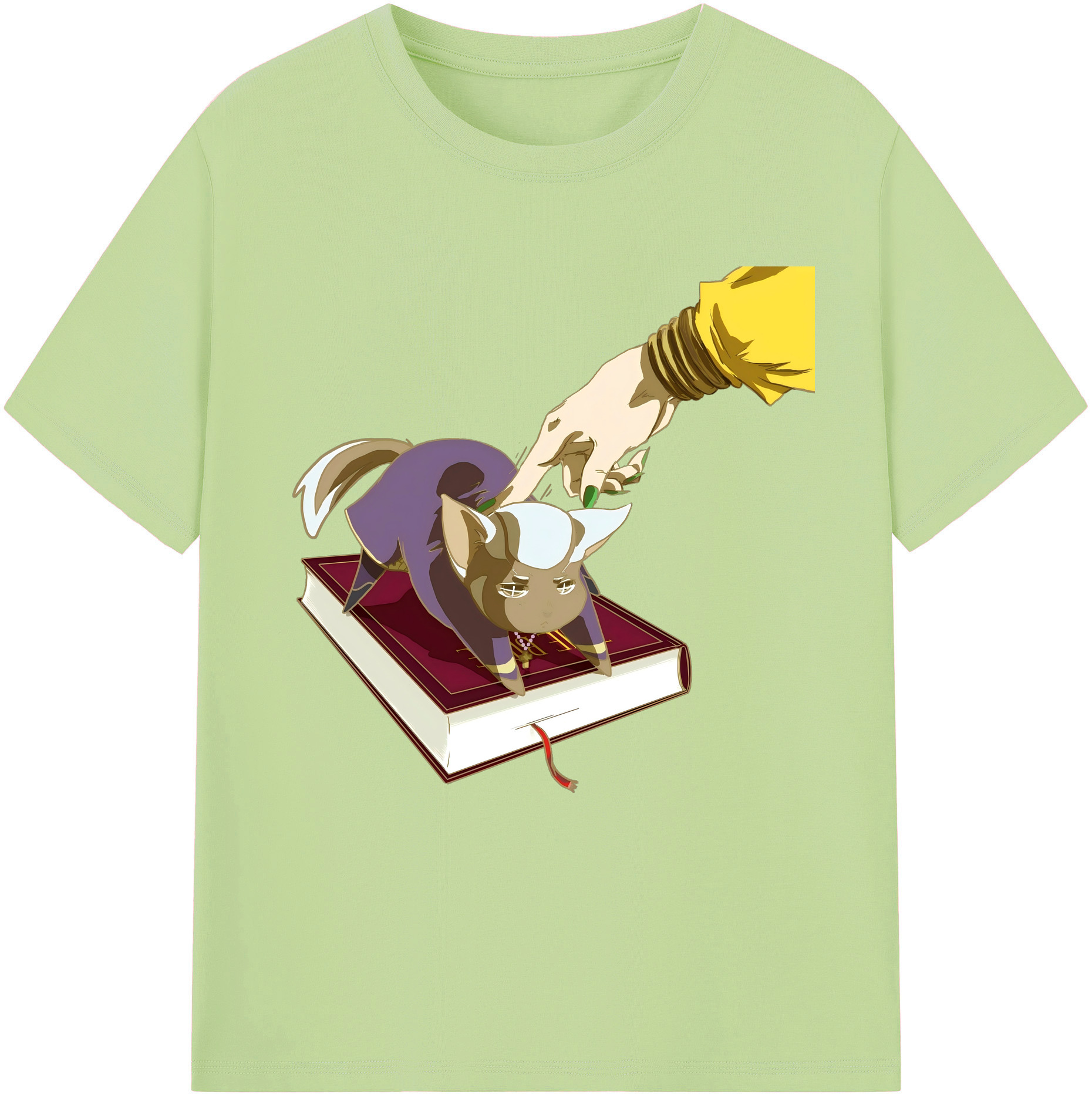 （画像用） ジョジョの奇妙な冒険 JoJo's Bizarre Adventure 綿100％半袖Tシャツ（フロントプリント）